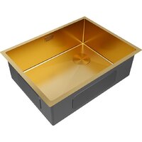 Кухонная мойка Paulmark NEXT-SKEW 58 Uni PM885844-BG (золото/брашированное золото)