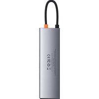 Док-станция Baseus Metal Gleam Series 9-in-1 Multifunctional Type-C CAHUB-CU0G