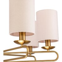 Подвесная люстра Escada Eclipse 10166/7PL E14*40W Brass