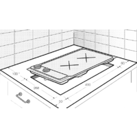 Варочная панель BEKO HDCG 32220 FX