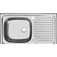 Кухонная мойка Ukinox Классика CLM760.435 5K 2L (с сифоном)