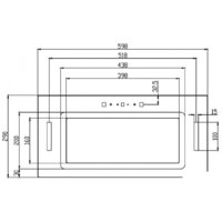 Кухонная вытяжка Schtoff HGT 60 (белый)