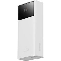 Внешний аккумулятор Baseus Star-Lord Digital Display Fast Charging Power Bank 30000mAh 22.5W (белый)