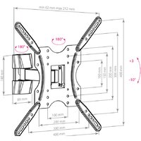 Кронштейн для телевизора Arm Media LCD-403