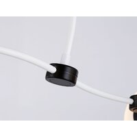 Люстра средней высоты Ambrella light Traditional TR2542/4 WH/BK