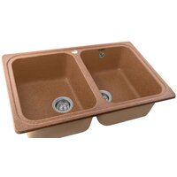 Кухонная мойка Gerhans C02 (терракотовый)