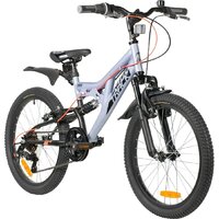 Детский велосипед Novatrack Shark 20 20SS6V.SHARK.GRB6 (серо-голубой)