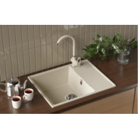 Кухонная мойка Ulgran QUARTZ Prima 605-05 (бетон)
