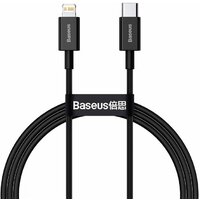 Кабель Baseus USB Type-C - Lightning CATLYS-A01 (1 м, черный)