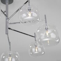 Люстра средней высоты Евросвет Jar 70128/7 (хром)