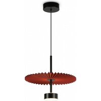 Подвесная люстра Ambrella LH72613 BK/RD (черный/красный)