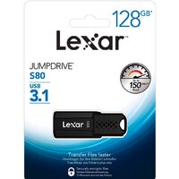 USB Flash Lexar JumpDrive S80 128GB (черный)