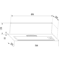 Кухонная вытяжка LEX GS Bloc Light 600 (белый)