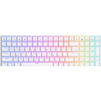 Клавиатура Royal Kludge RK100 RGB (белый, RK Red)