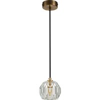 Подвесная люстра Belfast Clifton D3315-1 GL CL (прозрачный)