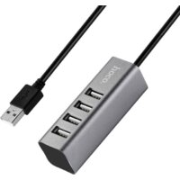 USB-хаб Hoco HB1 (серый)
