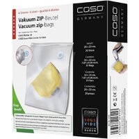 Пакеты вакуумные CASO Vacu Zip 20x23 150 мкм 20 шт