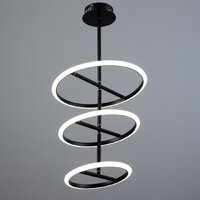 Подвесная люстра BayerLux Селли 9626303 (черный/золото)