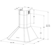 Кухонная вытяжка Korting KHC 9839 RGN