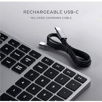 Клавиатура Satechi Slim X3 (серый)