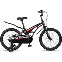 Детский велосипед Maxiscoo Cosmic Стандарт 18 2026 MSC-C1853 (черный глянцевый)