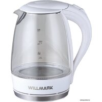 Электрический чайник Willmark WEK-1708G (белый)