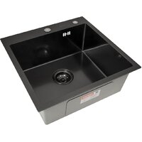 Кухонная мойка ARFEKA Eco AR 500*500 Black PVD Nano Decor