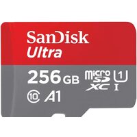 Карта памяти SanDisk Ultra microSDXC SDSQUAC-256G-GN6MA 256GB (с адаптером)