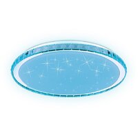 Припотолочная люстра Ambrella light Orbital RGB FF501 CH (хром)