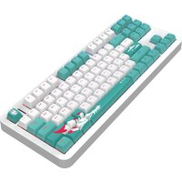 Клавиатура Red Square Alumix TKL Classic Kitsune (белый, g3ms Aquamarine)