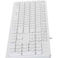 Клавиатура Оклик 500M (белый)