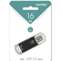 USB Flash SmartBuy 16GB V-Cut Black (SB16GBVC-K)