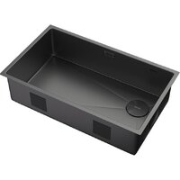 Кухонная мойка ZorG Zerox 74 U / IF Side SF Zurinox PVD Gunblack