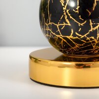 Торшер Risalux Амалия 9497174 (черный/золото)