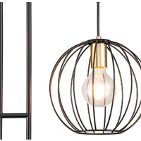 Торшер ESCADA 10176/2 E27*60W Black/Brass