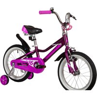 Детский велосипед Novatrack Novara 16 2022 165ANOVARA.VL22 (фиолетовый)