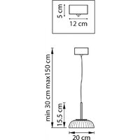 Подвесная люстра Lightstar Acrile 738073