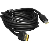 Кабель Baseus Silky Series Fast Charging Cable USB to Type-C 100W (2 м, черный)