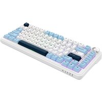 Клавиатура Ajazz AK820 Max Plus (белый/голубой, Ajazz Daydream)