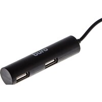 USB-хабы и док-станции Buro BU-HUB4-0.5R-U2.0