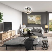 Припотолочная люстра Escada 10213/4LED BL (хром/золото)