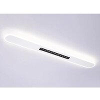 Припотолочная люстра Ambrella light Comfort FL51445 WH/BK (белый/черный)