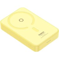 Внешний аккумулятор Baseus MagPro Magnetic Bracket Wireless Fast-Charging Power Bank 20W 5000mAh (желтый, китайская версия)