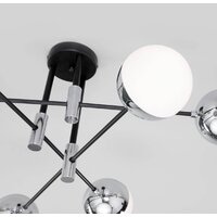 Люстра средней высоты Евросвет Nuvola 70129/6 (хром)