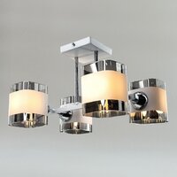 Люстра средней высоты Aitin Pro НПБ 02-4х60-101 9089/4 (белый/хром)