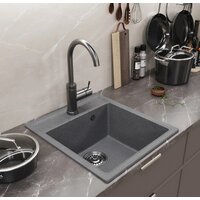Кухонная мойка Mixline ML-GM28 552183 (графитовый)
