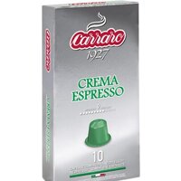 Кофе в капсулах Carraro Crema Espresso в капсулах Nespresso 10 шт