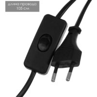 Торшер Risalux Джина 9705591 (черный/золото)