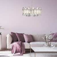 Люстра средней высоты Escada 2111/6P (хром)
