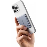 Внешний аккумулятор Baseus PicoGo AM31 Mini Magnetic Power Bank with Stand 20W 5000mAh (серый)